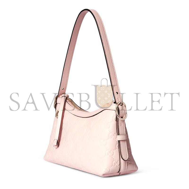 GUCCI GG EMBLEM SMALL SHOULDER BAG ‎847450 (22*14*8cm)